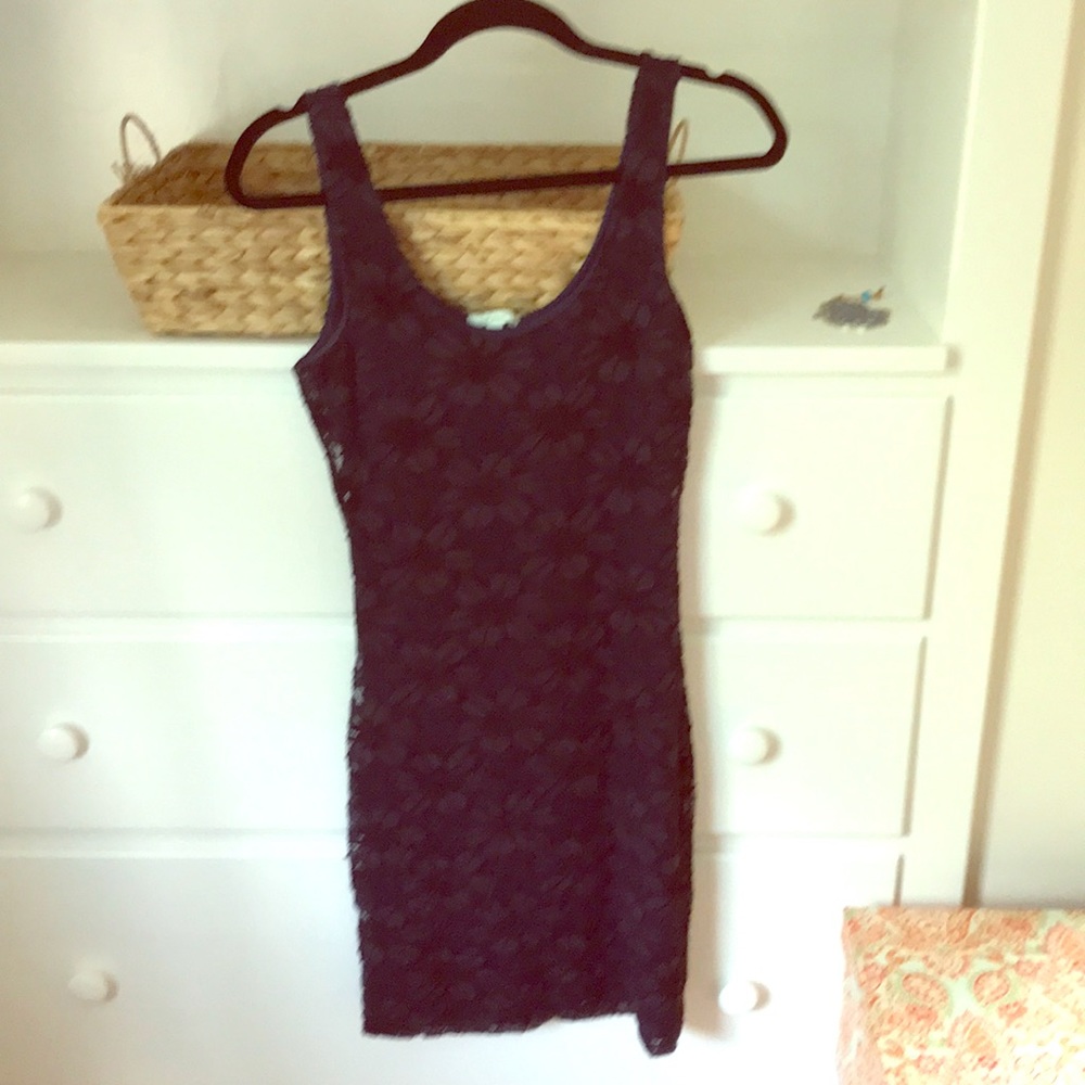 Floral patterned fitted dress